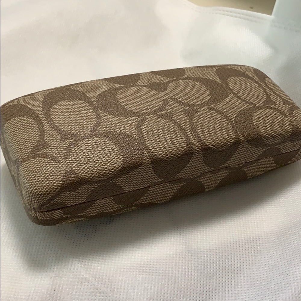 Coach glasses case